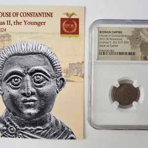 Roman Empire Ancient Coin - NGC Certified