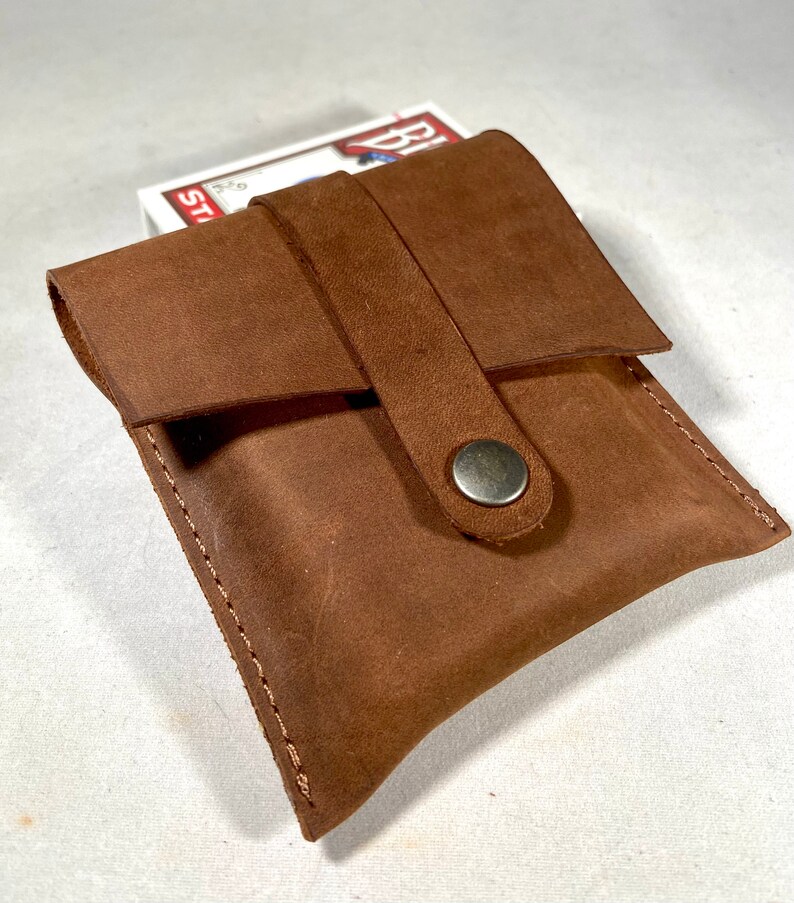 Leather Case for Card Deck Gamevegtan Leather, Leather Playing Card