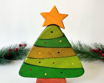 Christmas tree stacker