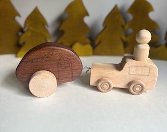 Camper and Truck