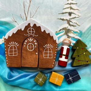 Santa Peg Set