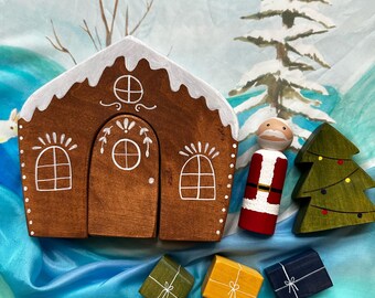 Santa Peg Set