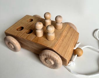 Bus pull toy