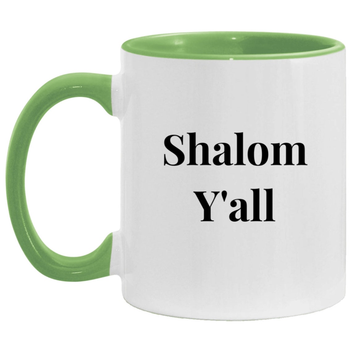 Shalom Y'all Accent Mug Jewish Coffee Mug Jewish Etsy