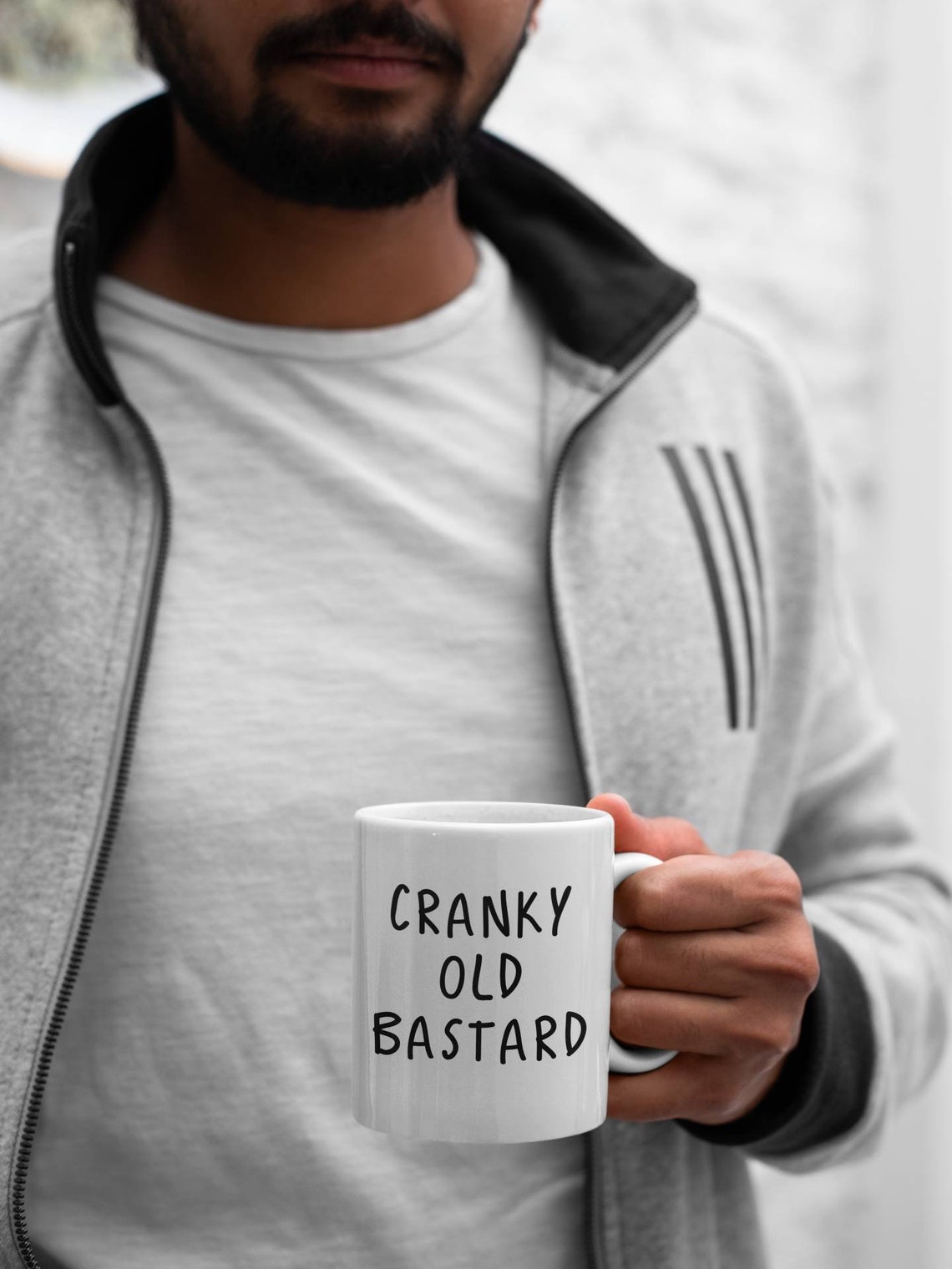 Cranky Old Bastard Coffee Mug Funny Sarcastic Mug Funny Gift for