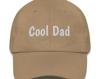 Cool Dad Hat - Embroidered Hat for Dad - Gift For Dad - Best Dad Ever Hat