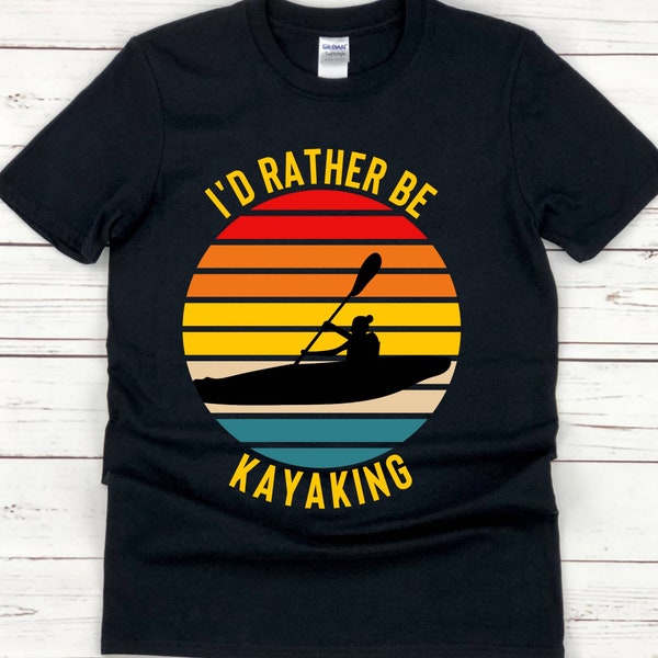 Kayak T Shirt Etsy