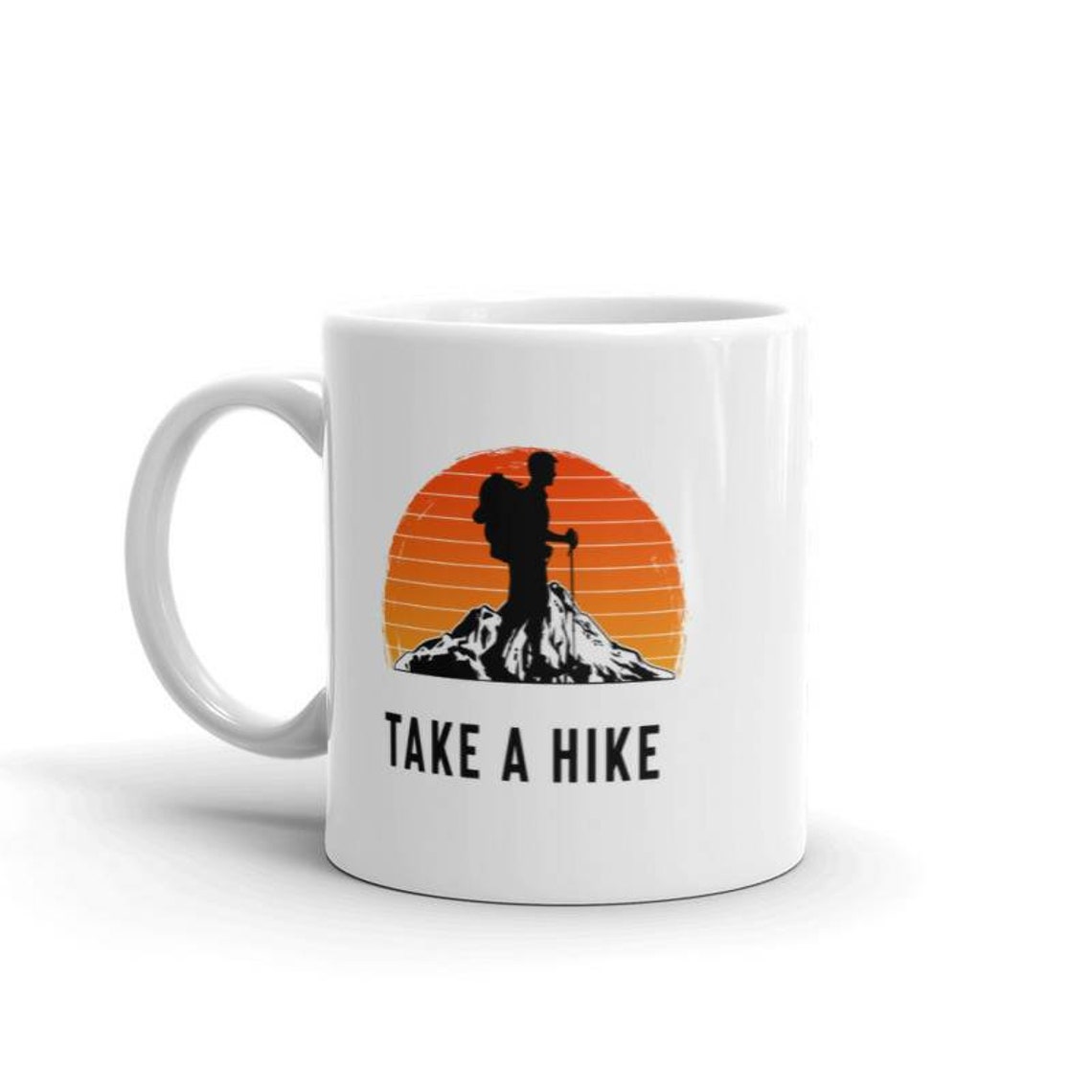 Hiking Coffee Mug Take A Hike Mug Camping Mug Adventurer Etsy