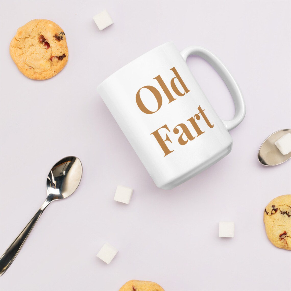 Old Fart Mug Funny Coffee Mugs Gifts For Men Fart Gifts Etsy