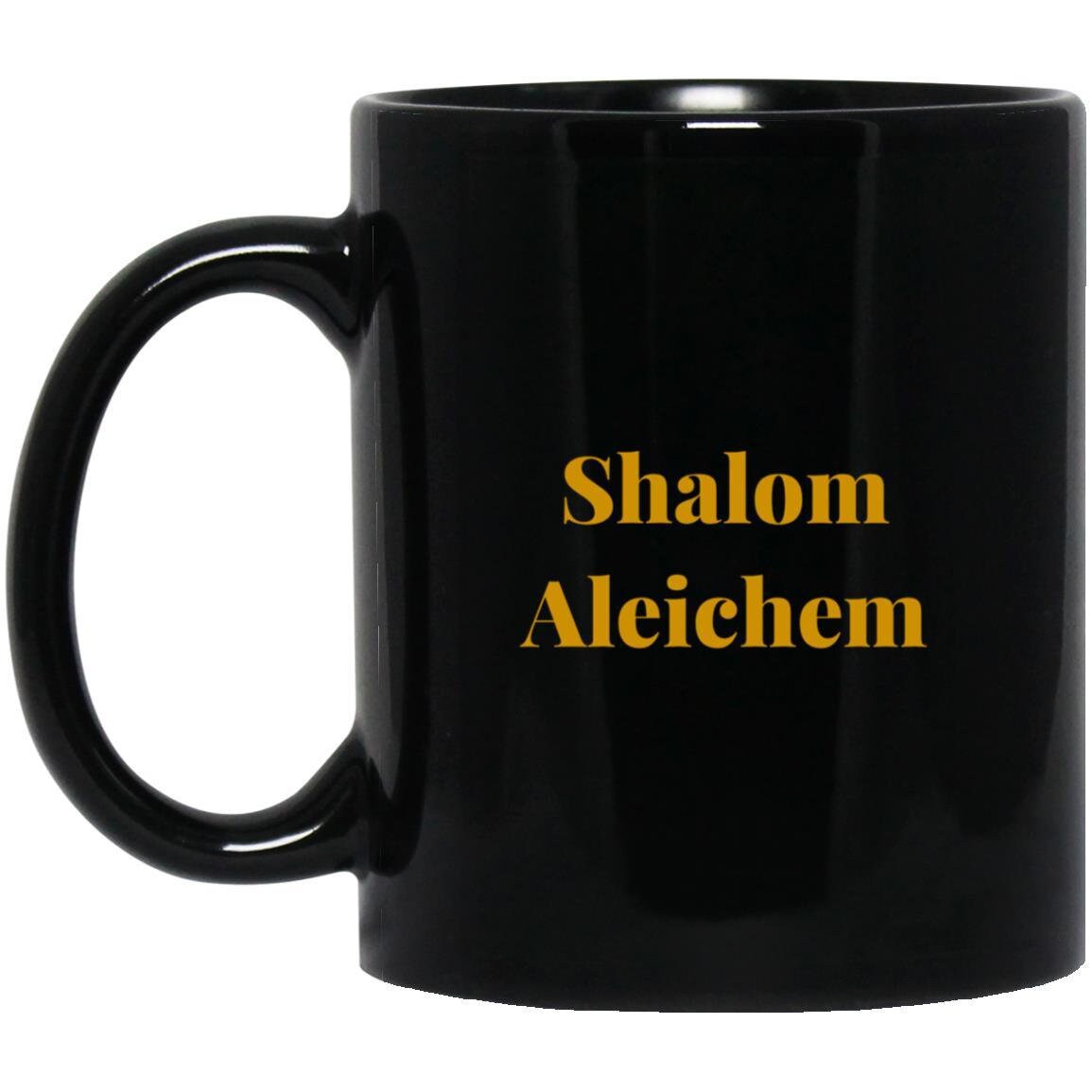 Black Shalom Aleichem - Etsy