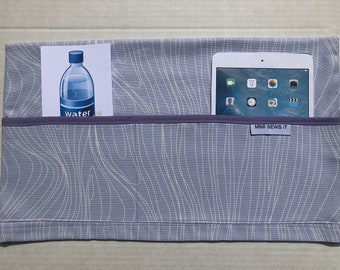 Lilac Lines-Airplane Tray Table Cover