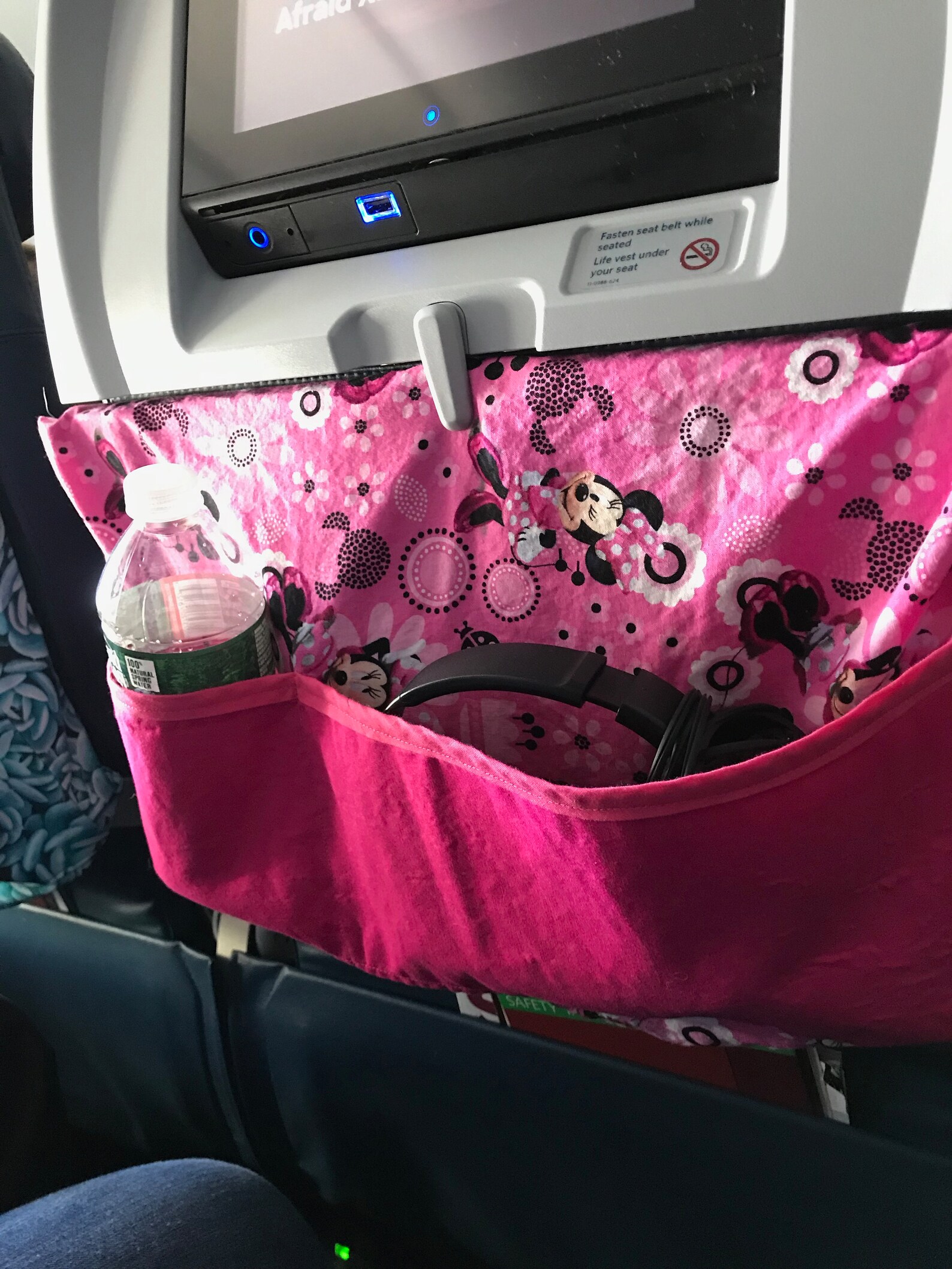 Airplane Tray Table Cover Mighty Pups Etsy