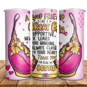 Bestie Tumbler Wrap Skinny Best Friend Tumbler Funny Sublimation Design ,Bestie  20oz Skinny Tumbler Wrap Sublimation Best friend design PNG