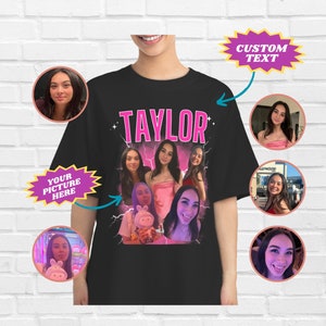 Custom Your Own Bootleg Tee, Custom Bootleg Rap Tee, Custom Your Photo, Vintage Graphic 90s T-shirt, Custom Bootleg, Insert Your Design,