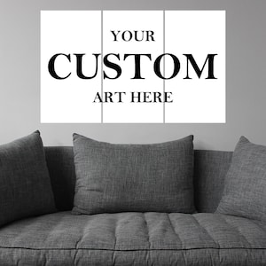 3 Pieces Custom Canvas, Wall Art, Personalized  Gifts,  Personalized photo Canvas, Photo canvas