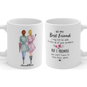 MUG-FashionGirls,Custom Mug,To My Best Friends,Personalized Best Friend Gift,Best Friend Christmas Gift