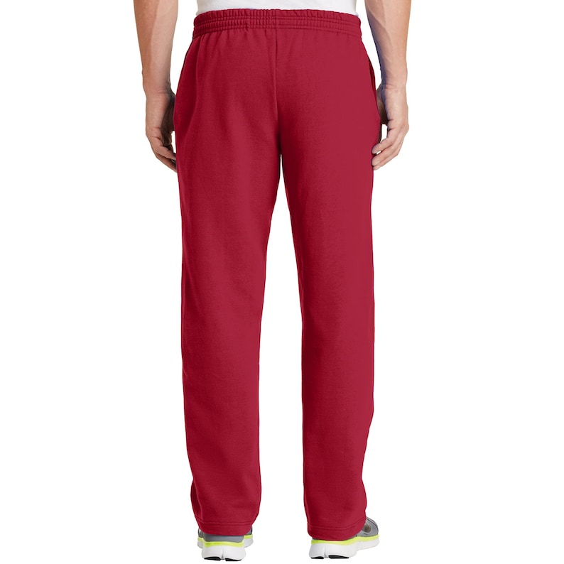 Pantalones deportivos personalizados con bolsillos, joggers personalizados para cumpleaños, logotipo y texto personalizados, pantalones cómodos para estar en casa, ropa de equipo personalizada pc78p imagen 6