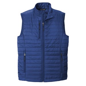 Custom Logo Vest, Your Business Logo Here, Embroidered Puffy Vest for Staff, Company Uniform, Team Gift, Men's & Women's Fit. J851 afbeelding 15