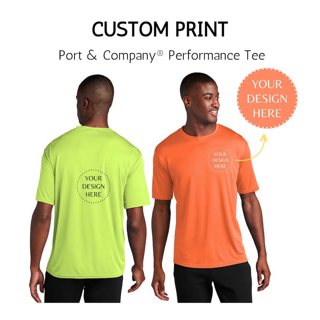 Custom Printed T Shirts Personalized Logo Tee Custom Print Etsy