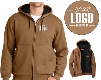 Personalized CornerStone Heavyweight Hoodie, add your logo/text, The Best hoodie for work. Wear your own logo/design, Custom zip hoodies.620