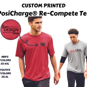 Custom Sport-Tek® Re-Compete Tee - Custom Dry Fit Gym Shirt, Fitness & Sports Apparel, Breathable Sports Shirt ST720