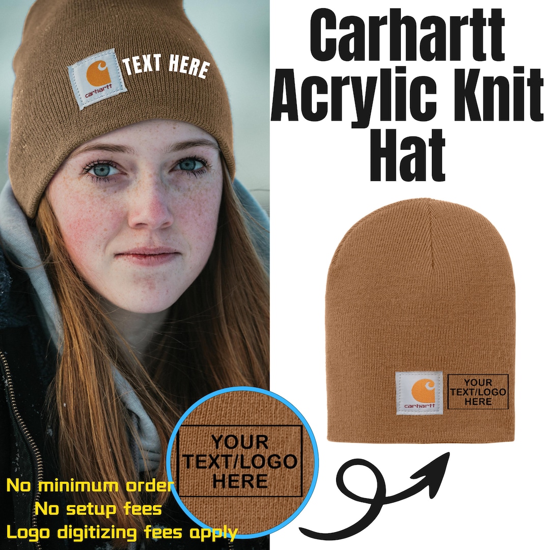 Personalized Embroidered Beanie, Custom Beanie With Name, Customized