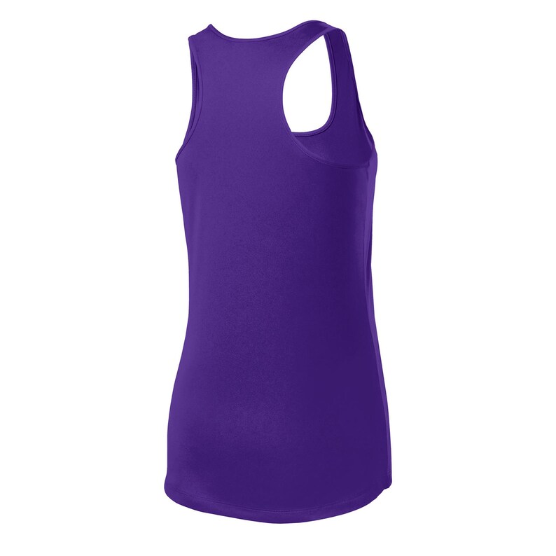 Custom team Performance Tank, Women's dry-fit Racerback Tank, personalized name, team logo shirts, perfect for running, fitness, yoga LST356 image 18