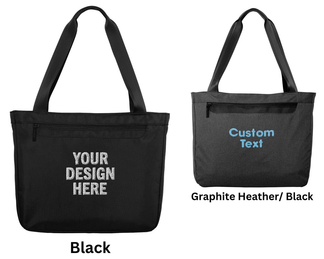 Promotional Bags for Businesses Custom Embroidered Tote Bag Etsy