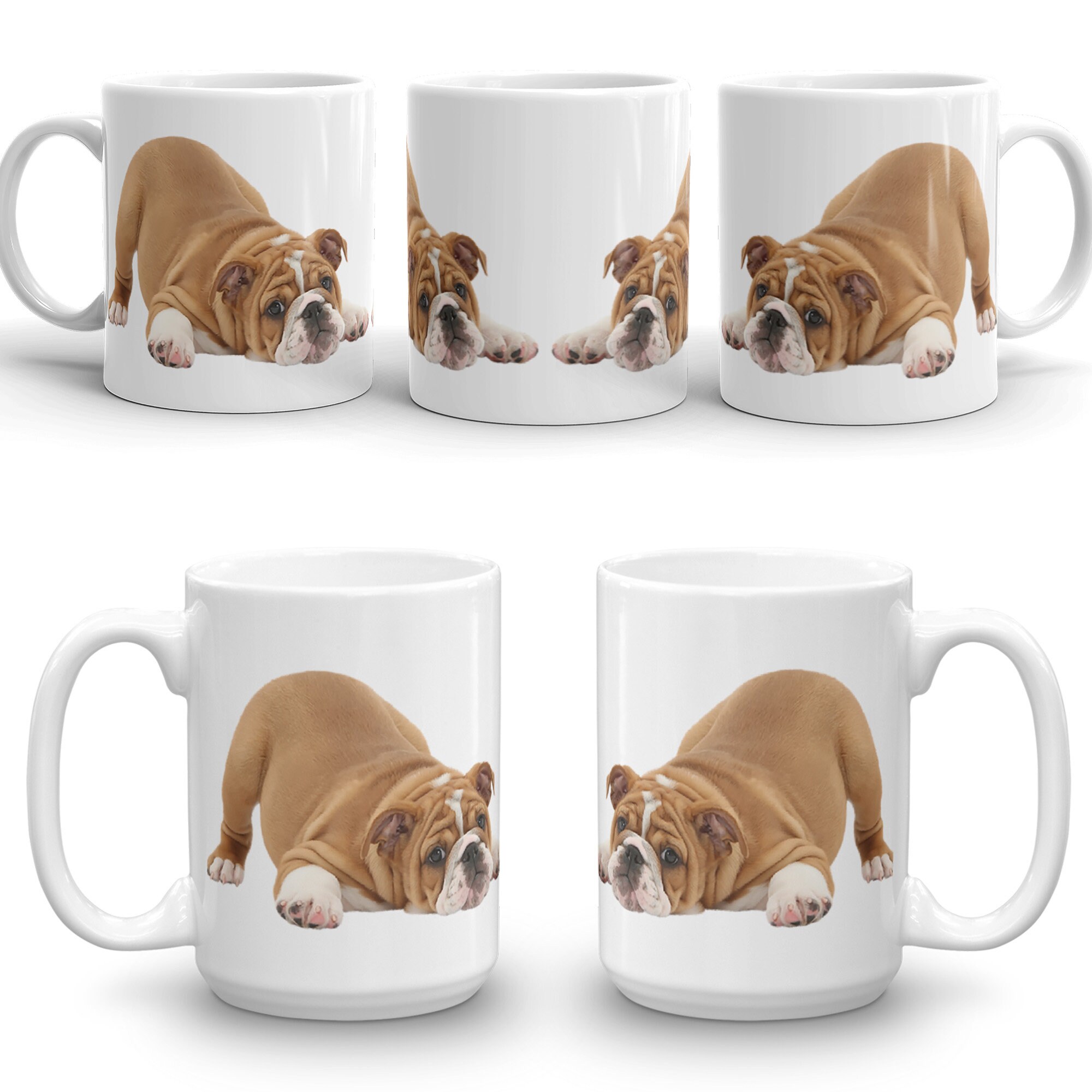 Custom dog photo to coffee mug/ personalized mug 11 oz & 15 Etsy