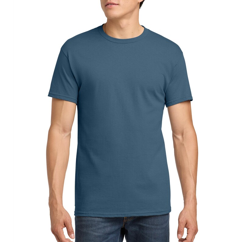 Custom Bulk T-Shirts, Gildan 5000 Heavy Cotton, Personalized Group Shirts with Your Logo and text, Event & Business Tees (Minimum 6) S-3XL image 15