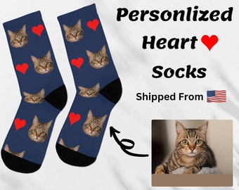 Personalized  Socks, Photo Socks, Picture Socks,  Personalized Gift,  Funny Socks, Faces On Socks, Best Gift Idea, Custom Face Socks.