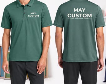 Polo de alto rendimiento personalizado / Camisa de golf con logo / Mercer Mettle MM1030 / Polo de negocios / Camisa de trabajo transpirable / Polo de equipo con protección UV