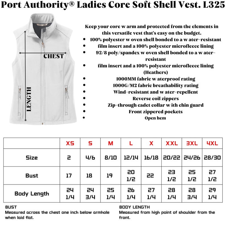 Custom Ladies Soft Shell Vest, waterproof and Wind-Resistant vest | Custom Printed & Embroidered Vests. perfect For Corporate Uniforms. L325 image 6