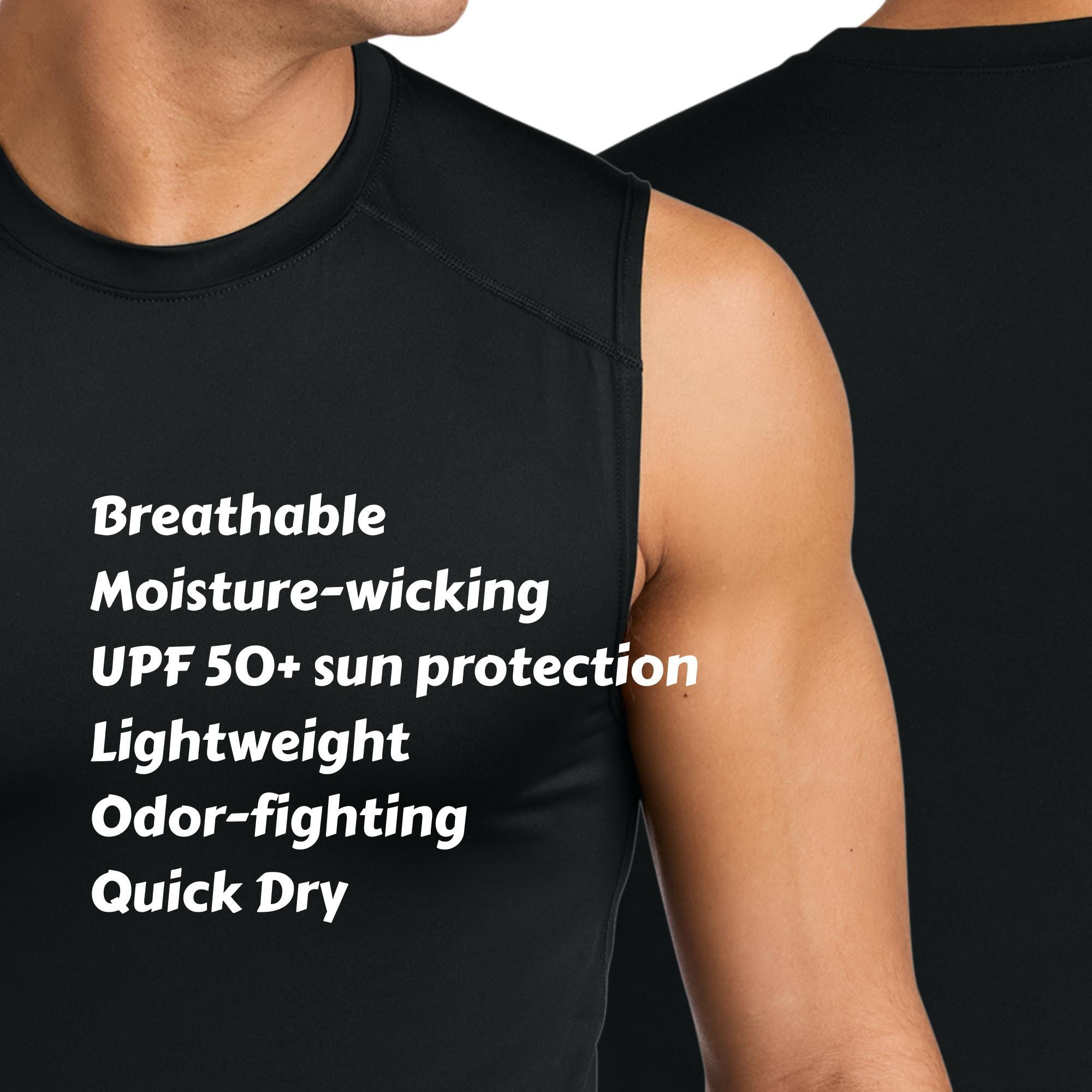 Design Your Own Compression Tank | Custom Performance Sleeveless Shirt ...