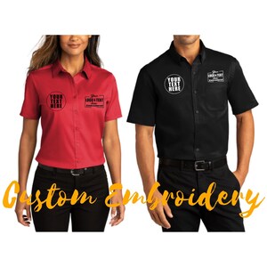 Business Shirts | Custom Logo Shirts | Custom Super Pro React Shirts | Personalized Business Apparel. W809