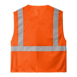 High Visibility Vest | Custom CornerStone Mesh Vest | Personalized Safety Vest for Comfort & Protection | Custom Work Vest. csv101 image 18