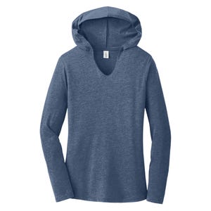 Women's lightweight hoodie, Custom Long Sleeve Hoodie, custom Hoodie, Monogram Hoodie, Custom Logo Hoodie, Custom Women's Hoodie. (DM139L) image 18
