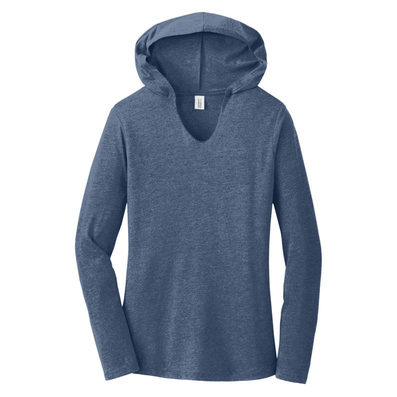 Women's lightweight hoodie, Custom Long Sleeve Hoodie, custom Hoodie, Monogram Hoodie, Custom Logo Hoodie, Custom Women's Hoodie. (DM139L) image 18