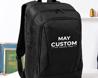 Mochila Port Authority Custom City / Bolso para portátil para el trabajo y los viajes / Mochila resistente para portátil de 15 pulgadas / Bolso para el día a día con respaldo acolchado