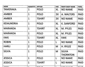 Custom order for Harli Newell