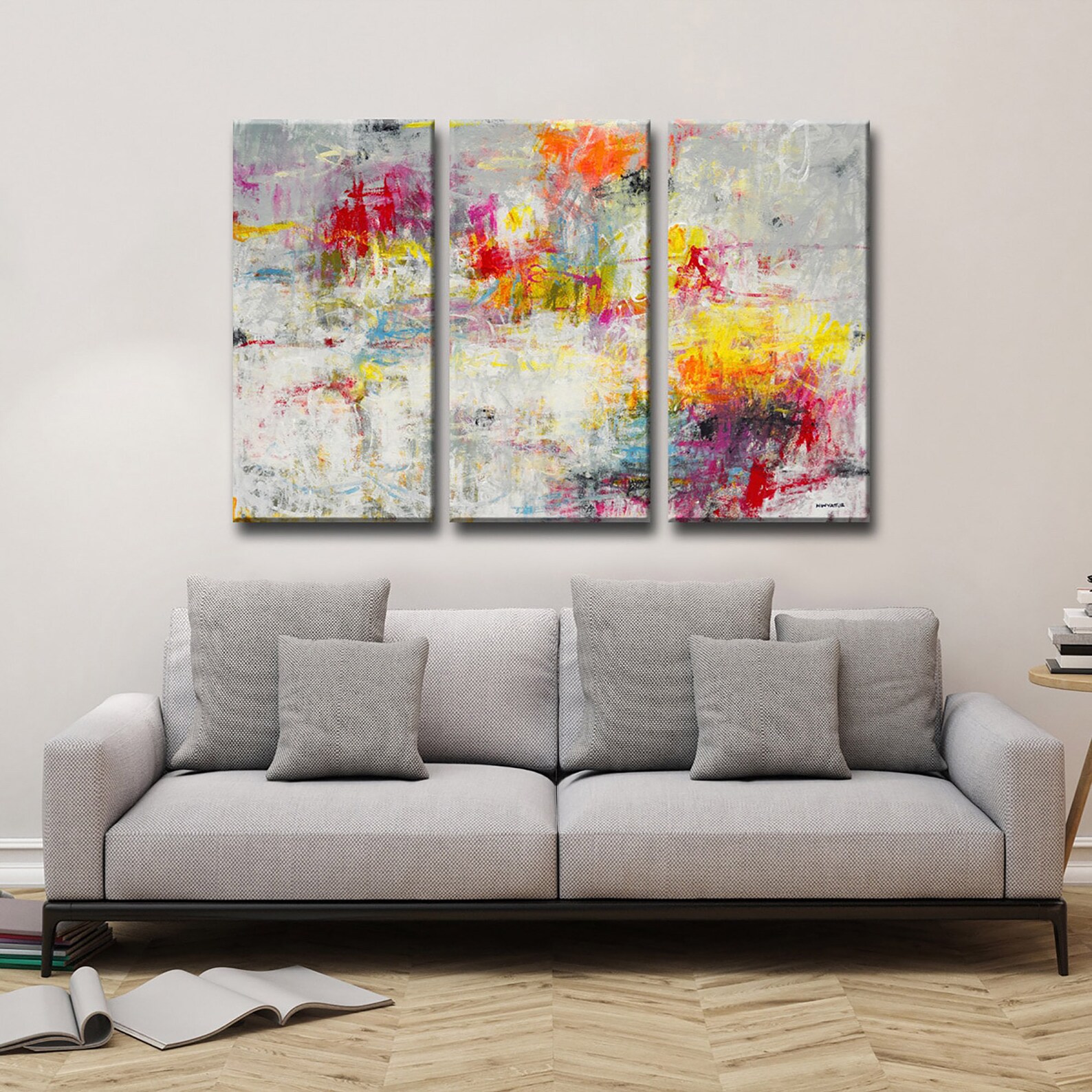 3 Piece Custom Canvas Print Wall Art Personalized Canvas - Etsy