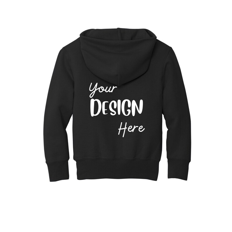 Sudadera con capucha juvenil / Sudadera personalizada para niños / Personalízala con tu diseño o texto / ¡El regalo de cumpleaños perfecto! PC90YH imagen 16