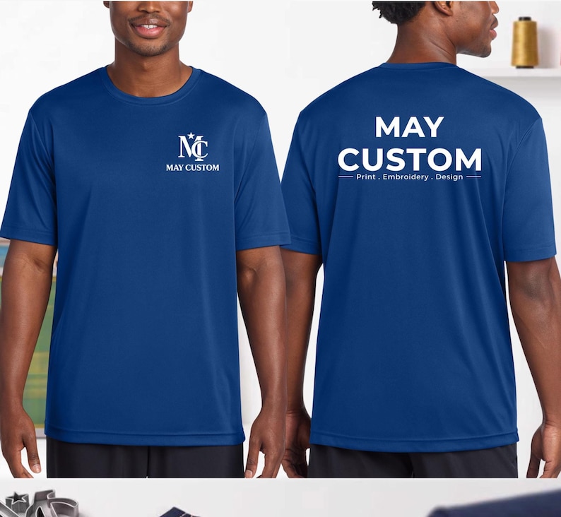 Custom Dry Fit Shirt - Sport-Tek Moisture-Wicking Tee, Personalized T-Shirt with Text, Logo & Photo, Custom Athletic Apparel. ST720 image 1