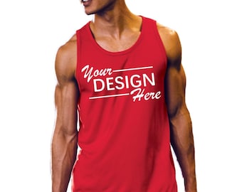 Custom sports tank, Custom Sport-Tek PosiCharge Competitor Tank Top - Moisture-Wicking Fitness & Gym Sports Apparel ST356