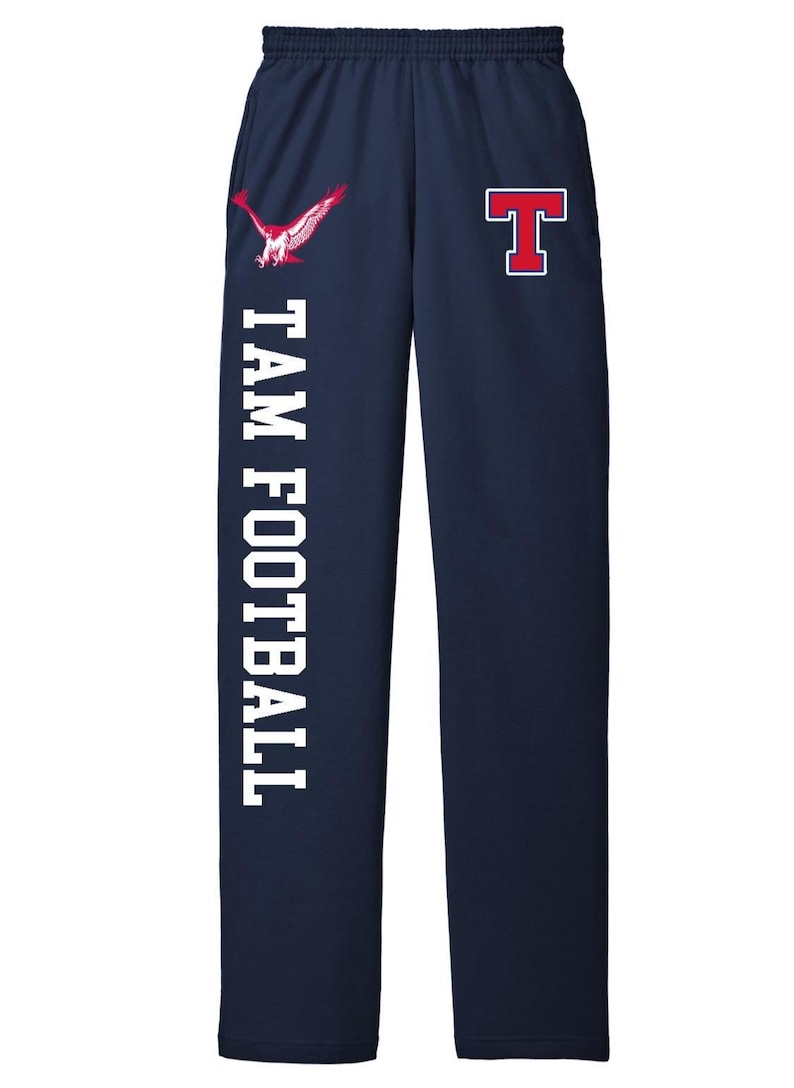 Pantalones deportivos personalizados con bolsillos, joggers personalizados para cumpleaños, logotipo y texto personalizados, pantalones cómodos para estar en casa, ropa de equipo personalizada pc78p imagen 2