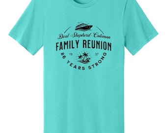 Custom order （Deal Shepherd Coleman Family Reunion Logo）PC43