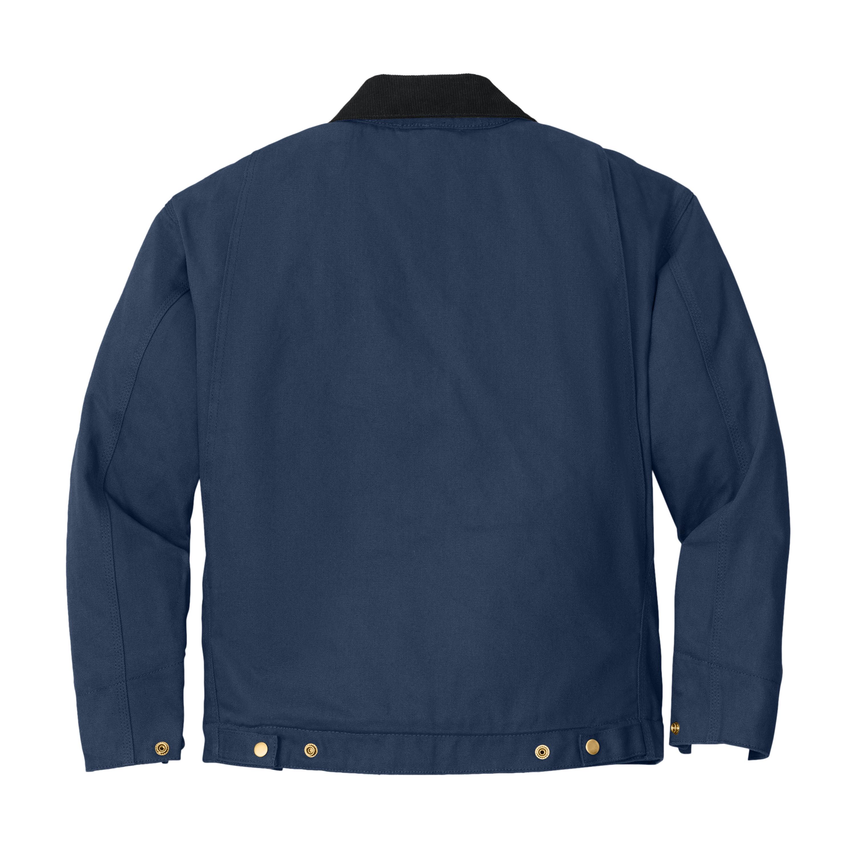 Custom Duck Cloth Work Jacket Embroidered Full Zip Men's Jacket