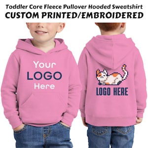 Custom Toddler Core Fleece Hoodie, Add your text/design. custom toddler hoodie, Personalized hoodie, toddler sweatshirt,  gift. CAR78TH