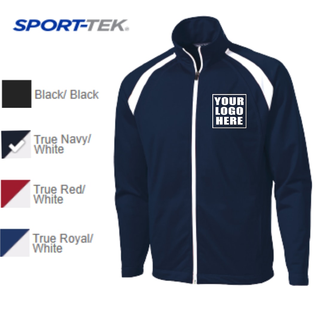 Personalized Jacket, Add Your Text/logo, Custom Team Jacket, Uniforms, Track Jacket, Sporttek