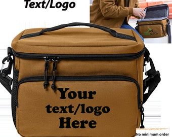 Custom Embroidered Lunch Bag | Personalized CornerStone® 18-Can Cooler with Name & Logo | Insulated Cooler Bag, lunch bag for work.  CSB505